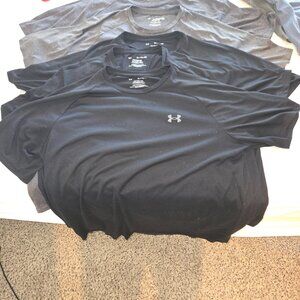 5 Under Armour CL Tech T Shirts